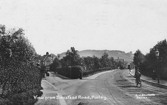 View From Banstead Road Purley