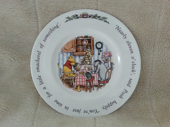 Royal Doulton Winnie The Pooh Nursery Plate