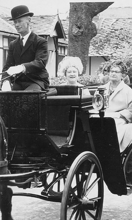 Queen Elizabeth The Queen Mother Visiting Sark Channel Islands