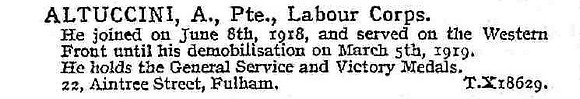 Altuccini A Pte Labour Corps