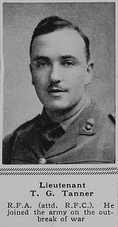 Tanner T G Lt RFC The Sphere 15th Dec 1917