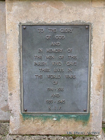Walton On The Hill War Memorial