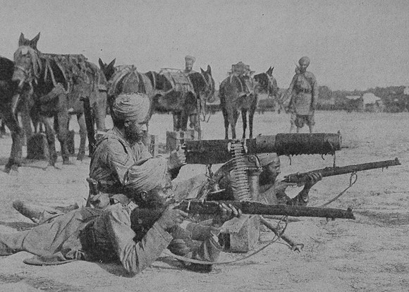 Sikhs And Machine Guns
