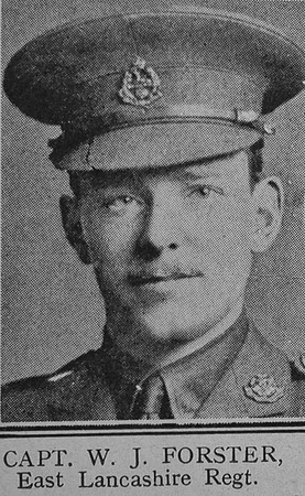 Forster W J Captain 8th East Lancs Regiment The Great War Vol 11