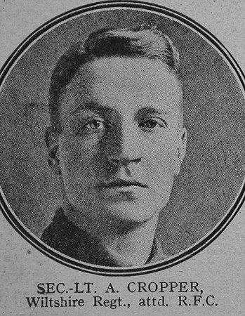 Cropper A 2nd Lt Royal Flying Corps The Great War Vol 11