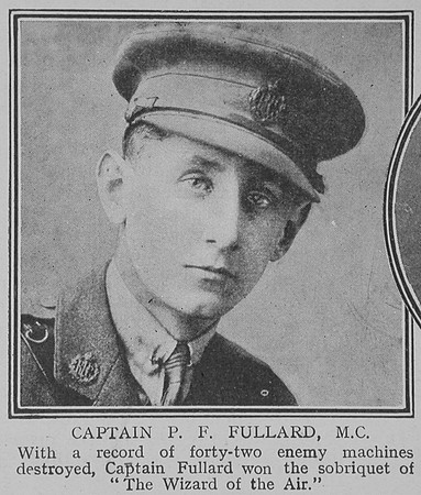 Fullard P F Captain MC Royal Flying Corps The Great War Vol 11