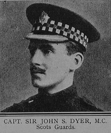 Dyer J S Captain MC 1st Scots Guards The Great War Vol 11