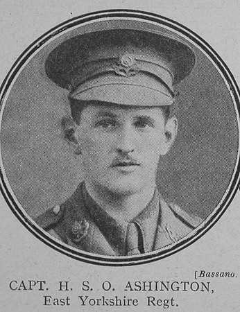 Ashington H S O Captain 7th East Yorkshire Regiment The Great War Vol 11