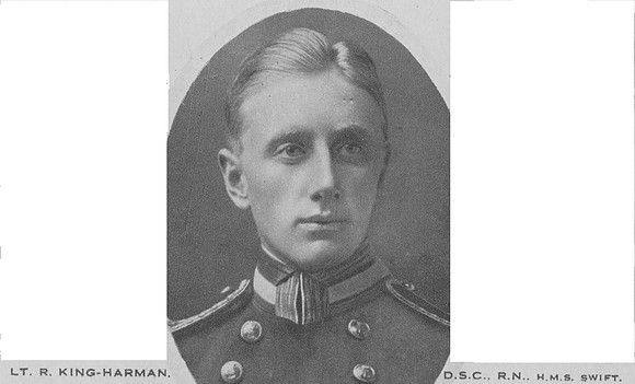 King-Harman R Lt DSC HMS Swift Royal Navy The Great War Vol 10