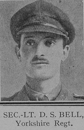 Bell D S 2nd Lt VC 9th Yorkshire Regiment