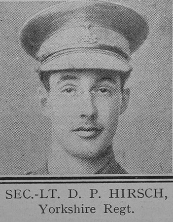Hirsch D P 2nd Lt VC Yorkshire Regiment The Great War Vol 10