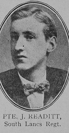 Readitt J Pte VC South Lancs Regiment