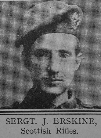 Erskine J Sergt VC Cameronians The Great War Vol 10