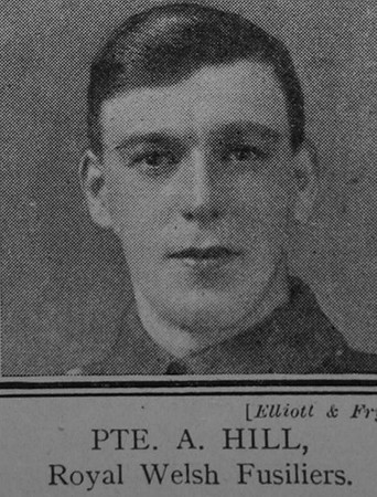 Hill A Pte VC Royal Welsh Fusiliers The Great War Vol 10