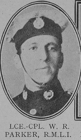 Parker W R LCpl VC Royal Marine Light Infantry