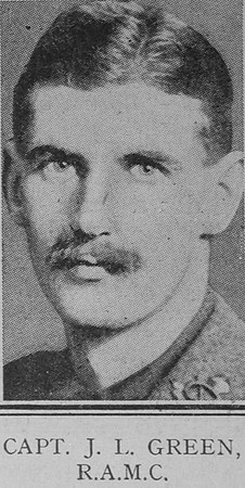 Green J L Captain VC Royal Army Medical Corps The Great War Vol 10