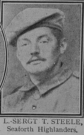 Steele T L/Sergt VC 1st Seaforth Highlanders