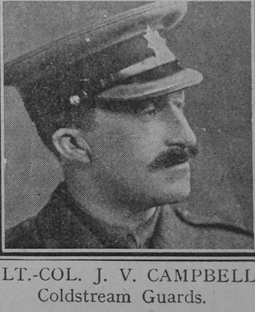 Campbell J V Lt Col VC Coldstream Guards The Great War Vol 10