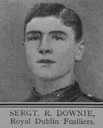 Downie R Sergt VC Royal Dublin Fusiliers The Great War Vol 10