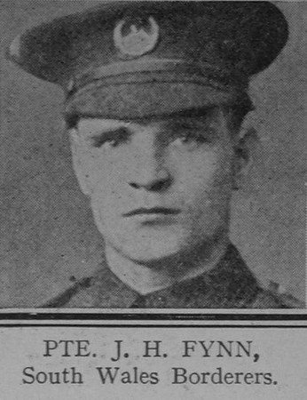 Fynn J H Pte VC South Wales Borderers The Great War Vol 10