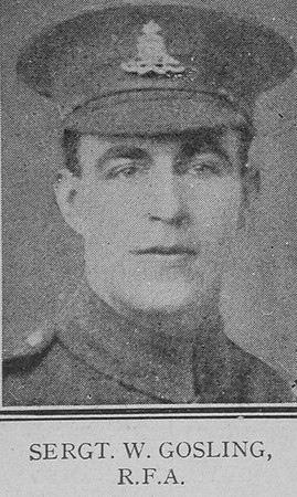 Gosling W Sergt VC Royal Field Artillery The Great War Vol 10