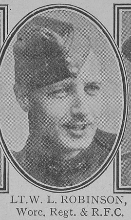 Robinson W L Lt VC Royal Flying Corps