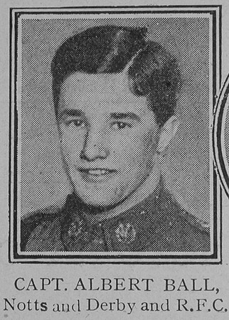 Ball A Captain VC Royal Flying Corps