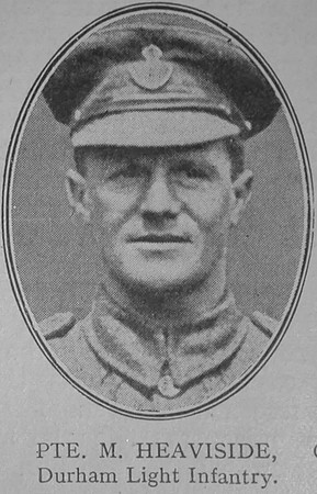 Heaviside M Pte VC Durham Light Infantry The Great War Vol 10