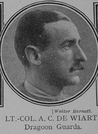 Carton De Wiart A Lt Col VC 4th Dragoon Guards