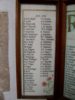 St Mary's Church Rye War Memorial