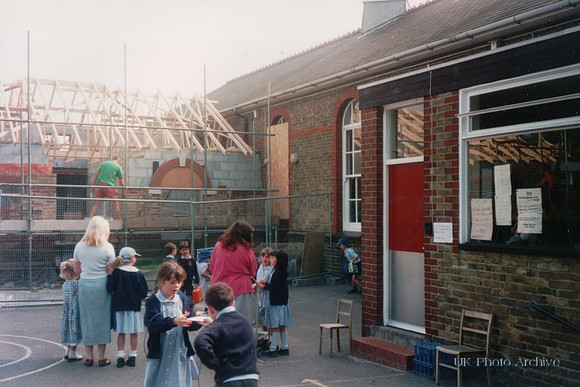 The Building Of The New School Hall St Mary's Infant School Carshalton 1999 1