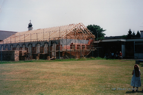 The Building Of The New School Hall St Mary's Infant School Carshalton 1999 3