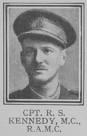 Kennedy R S Captain MC Royal Army Medical Corps