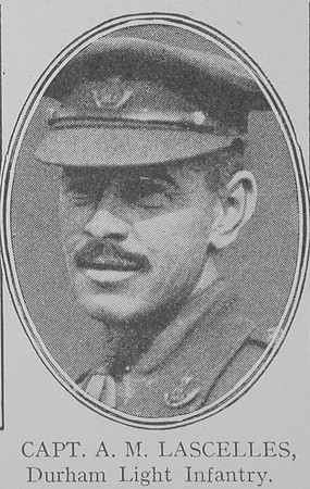 Lascelles A M Captain VC Durham Light Infantry