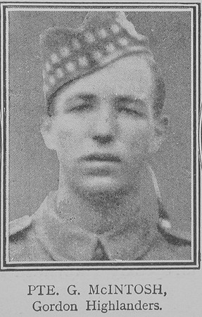 McIntosh G Pte VC Gordon Highlanders