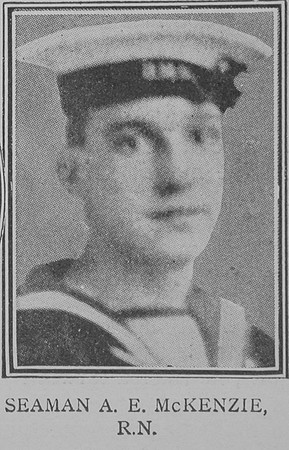 McKenzie A E Seaman VC Royal Navy