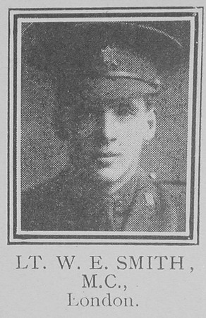 Smith W E Lt MC 13th London Regiment