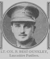 Best-Dunkley B Lt Col VC 4th Lancashire Fusiliers