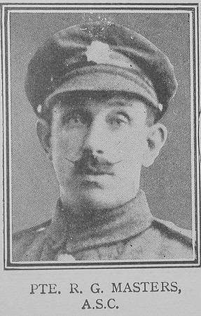 Masters R G Pte VC Army Service Corps