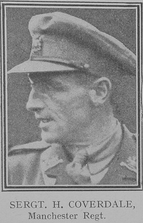 Coverdale H Sergt VC Manchester Regiment