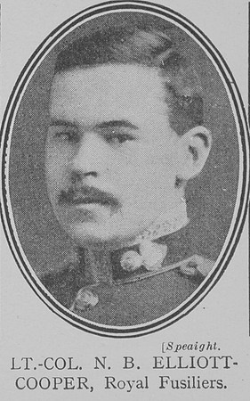 Elliott-Cooper N B Lt Col VC Royal Fusiliers
