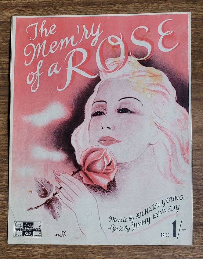 The Mem'ry Of A Rose Richard Young And Jimmy Kennedy 1940