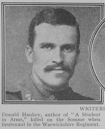 Hankey D Lt Royal Warwickshire Regiment