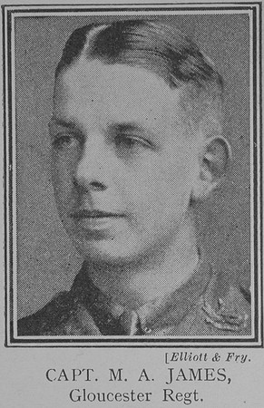 James M A Captain VC Gloucestershire Regiment
