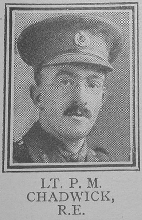 Chadwick P M Lt Royal Engineers