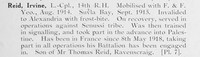 Reid I LCpl 14th Black Watch Photo Available Plate 7