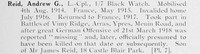 Reid A G LCpl 7th Black Watch Photo Available Plate 7