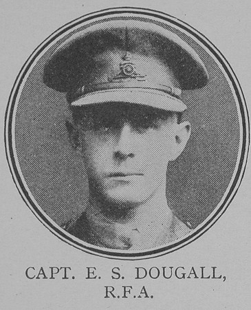 Dougall E S Captain VC Royal Field Artillery