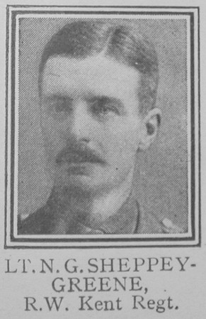 Sheppey-Greene N G Lt Royal West Kent Regiment