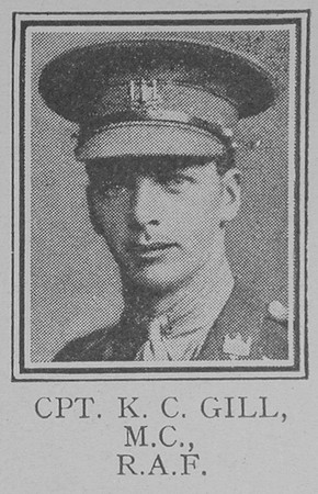 Gill K C Captain MC Royal Air Force